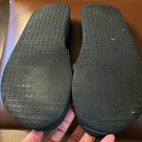 Yellow Box Starla Rhinestone flip flops 8 - Picture 8 of 8